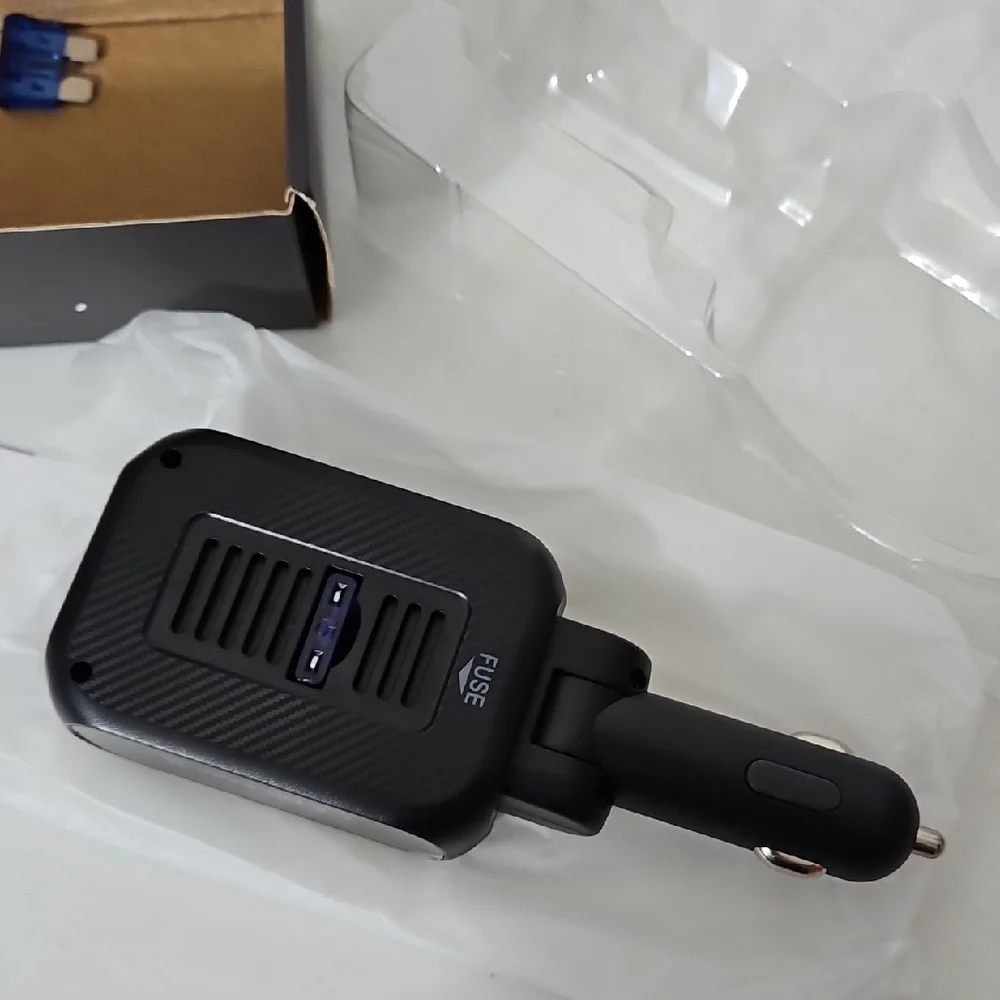 Black High Power Socket Adapter